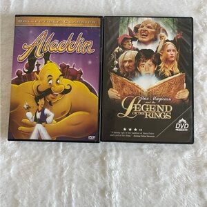 Aladdin, legend of the Ring vintage DVD